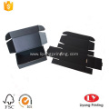 Black Printed Corruagerd Paper Box With Polishing